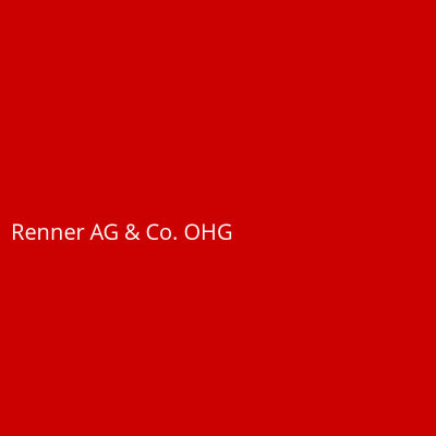 Renner AG &amp; Co. OHG