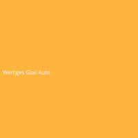 Wertiges Glas-Auto