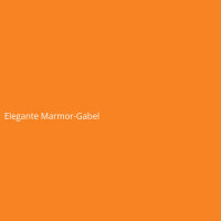 Elegante Marmor-Gabel