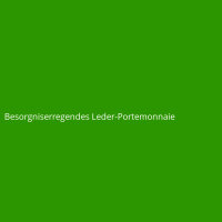 Besorgniserregendes Leder-Portemonnaie