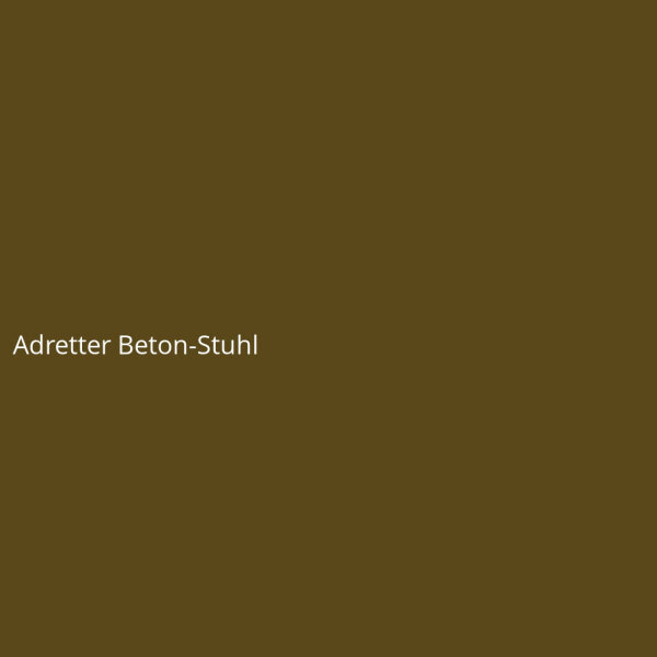 Adretter Beton-Stuhl