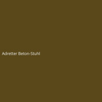 Adretter Beton-Stuhl
