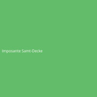 Imposante Samt-Decke
