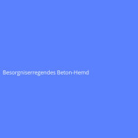 Besorgniserregendes Beton-Hemd