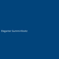 Eleganter Gummi-Klositz