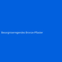 Besorgniserregendes Bronze-Pflaster