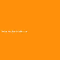 Toller Kupfer-Briefkasten