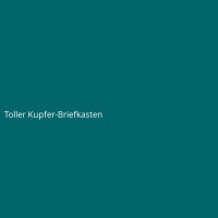 Toller Kupfer-Briefkasten